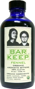 Ликер Fennel Organic, Bar Keep, 0.236 л