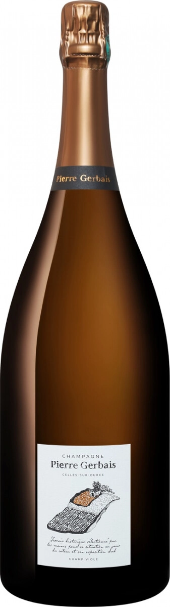 Шампанское Celles-sur-Ourse Champ Viole, Champagne Pierre Gerbais, AOC, 2018, 1.5 л