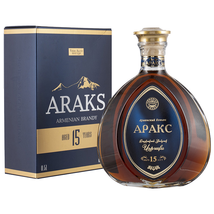 Коньяк Armenian Araks 15 Years, gift box