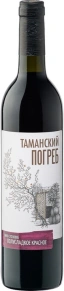 Вино Красное полусладкое, Таманский погреб, 0.7 л