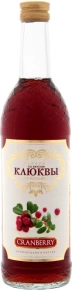 Вино Со вкусом Клюквы на Коньяке, Фаворит, 0.5 л