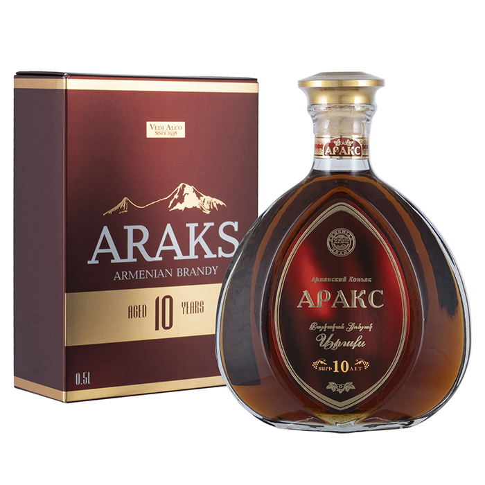 Коньяк Armenian Araks 10 Years, gift box