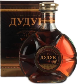 Коньяк Дудук, 15 лет, 0.5 л (п/у)
