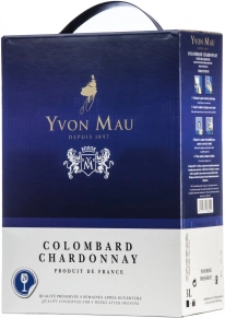 Вино Colombard Chardonnay, Yvon Mau, 3 л